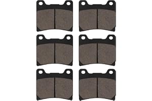 Bromsbelägg Motorcykel Bromsbelägg Fram Och Bak Motorcykelsats För Y&amaha XJ 600 1984-1991 XJ 900 1983-1994 XVZ 1200 1983-1985 VMX 12 1985-1992 Bromspedaler (Färg : 3 par)