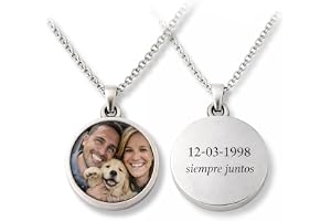 Lidia Pasalodos Collar Personalizado Mujer - Collar Nombre Personalizado - Collares Personalizados - Colgante Nombre - Regalos Personalizados - Regalos Cumpleaños-San Valentin-Dia de la Madre