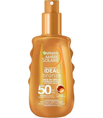 GARNIER AMBRE SOLAIRE After Sun Milch – Beruhigend & 12h Feuchtigkeit, 400ml