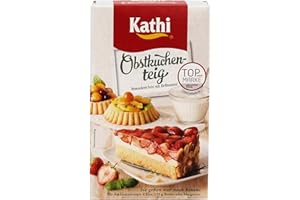 KATHI RAINER THIELE GMBH 2er Pack Kathi Backmischung Obstkuchenteig 2 x 250 g Kuchenboden