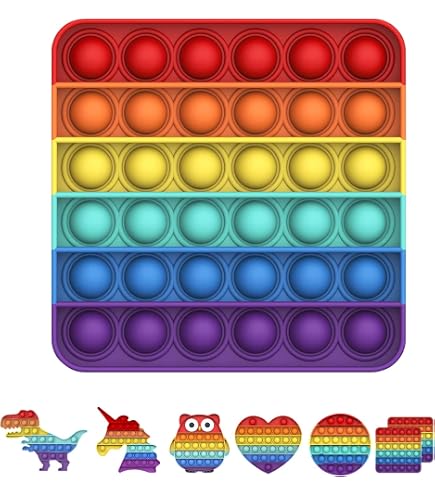 Porte-Monnaie Pop It rouge silicone : Chez Cartables & trousses