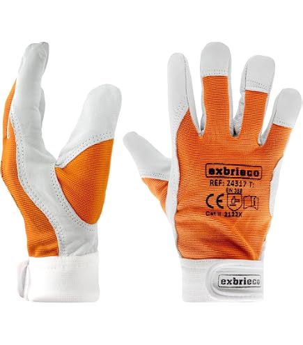 Gants De Jardin FELCO 705 En Cuir Véritable - Longs, Résistants Aux épines Et Ajustables Pour Rosiers, Horticulture