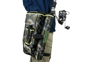 ‎QUALYQUALY QualyQualy Angeltaschen Rutentaschen Angeln Gerätetasche Tasche Tarnung Angelzeug Tasche Rutentasche, Angeltasche mit Boxen