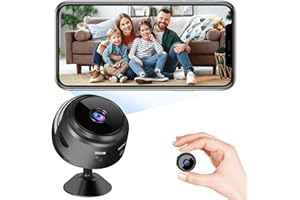 RANBENKY Mini Hidden Camera Wireless Small Camera Full HD 1080P Night Vision Motion Detection Security Camera Nanny Surveillance Cam Covert Cameras with App for Home Indoor A93