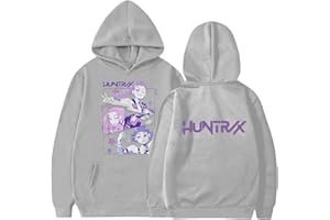 GENERIC K K-Pop D-Demon H-Hunters Hoodies for Kids Girls Boys, KK-pop Costume Vintage Y2k Pullover Hip Hop Streetwear Long Sleeve Hooded Sweatshirt Merch Hoodie Carton Print Sweatshirts Hoody