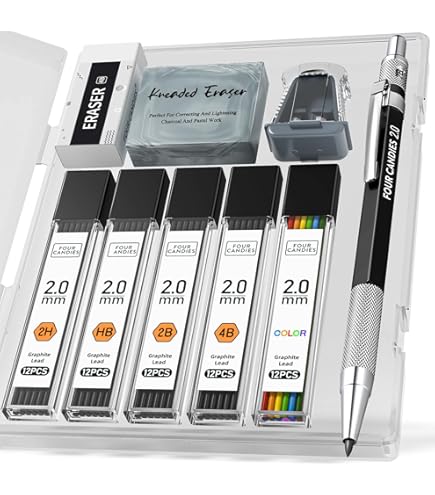 Koh-i-noor 10H 2.0 Mm Graphite Leads - Hard Grade For Technical Drawing & Retouching - View #5