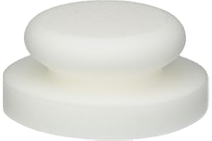 ‎MADDOX DETAIL Maddox Detail - Handpuck White - Premium Polish - Polierscheibe aus festem Schaumstoff mit feinen Poren zum einfachen manuellen Auftragen von Polituren für Autos.