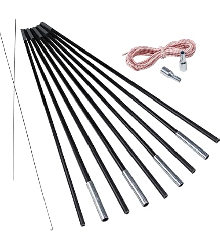 zeltstange 2 m Alvinlite Zeltstangen-Ersatz, M, Fiberglas-Zeltstangen-Reparaturset, 4 Segmente, Flexible Zeltstangen Für Camping, Wandern, Rucksackreisen, Zelt Sport & Freizeit Rahmengröße:53 cm - M Joscho Stephan Jazz - color-lime