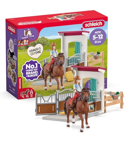 Schleich Horse Club - Ensemble De Figurines Juments, Figurines D'animaux Pour Enfants, 3 Pièces