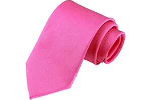 Leipple Mens Ties 3.15" Solid Color Tie for Men Formal Wedding Business Necktie (8cm)