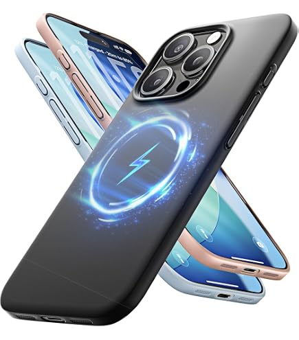KPPIT Ultra-Dünne Hülle Für IPhone 16 Pro Max - Magsafe-kompatibel, Matte Rückseite, Militärischer Schutz
