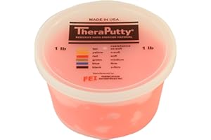 CanDo Antimikrobielle CanDo TheraPutty-Knetmasse - 450 g - rot (leicht)