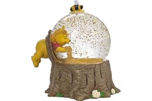 Precious Moments Winnie Puuh Musik-Schneekugel | Disney Showcase Winnie Puuh Musik-Schneekugel aus Kunstharz/Glas