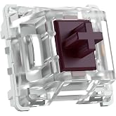 Glorious PC Gaming Race Kailh Speed Copper Switch (120 pieces), linear and silent switch, for gaming keyboard, high compatibility