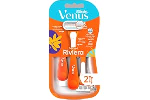 Venus Scented Riviera Woman's Disposable Razor: 2 Razors