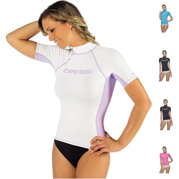 SEAC Warm Short, Maglia Protettiva Termica in Neoprene da 0,5 mm, Rash Guard per Snorkeling e