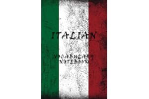 Italian Vocabulary Notebook: 120 lined pages with 2 columns | 6 x 9 inches | Perfect for learning new language