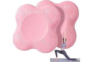 KINGOZOYI 2Pcs Genouillère de Yoga Tapis de Yoga Antidérapants Utilisé pour protéger les genoux, les poignets et les coudes des blessures.