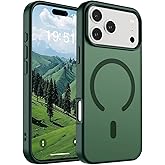 URUCHI iPhone 17 Pro Max İle Uyumlu G&uuml;&ccedil;l&uuml; Manyetik Telefon Kılıfı, [Mag-Safe ile Uyumlu] [Askeri D&uuml;zey D&uuml;şme Koruması] [G&uuml;&ccedil;l&uuml;
