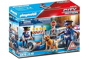 PLAYMOBIL City Action 6878 Blokada policyjna, od 5 lat
