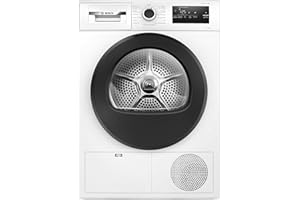 Bosch WTH85298II Tumble Dryer with Heat Pump, Capacity 8 kg, EasyClean: Lint Filter, AutoDry: Automatic Drying System, Quick Program