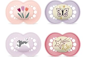 MAM Original Day & Night Matt Sil 6-16 Pack of 4 Purple