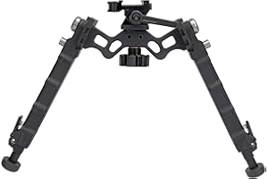 BRAVOVSKI Taktisch Zweibein 7.5-9 Zoll Zweibein für Gewehr für Outdoor, Bereich, Jagd und Schießen