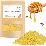 BALFER 100% Reine Bienenwachs Pastillen 300g, für Kosmetik, Kerzen, Cremes, Salben, Seifen, Bienenwachstücher, Kerzenherstell