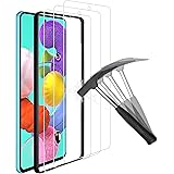 ANEWSIR 3 Piezas Protector de Pantalla para Samsung Galaxy A51/A51 5G/Galaxy S20 FE,Cristal Templado de Resistente a Arañazos