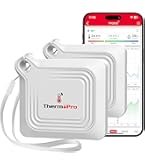 LOFICOPER Digitales Thermometer Hygrometer - 3,2 Zoll LCD Mit Temperatur & Luftfeuchtigkeit