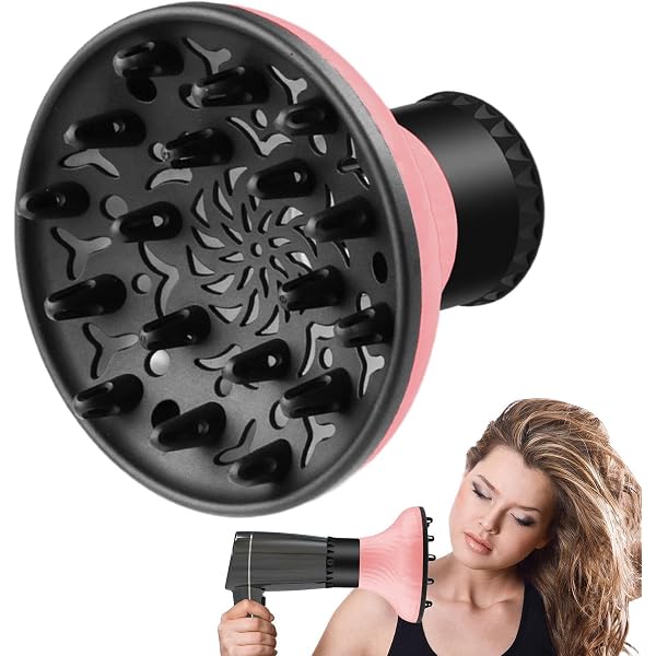 Universal-Diffusor Für Haartrockner – Verstellbar Für Düsen 3,8-6 Cm, Für Voluminöses Haar & Locken