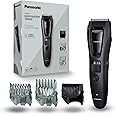 Panasonic ER-GB62, rasoio elettrico per capelli, barba e corpo per uomo con 40 lunghezze di taglio, grigio, confezione da 1