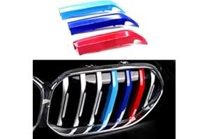 Goodream Garnitures de calandre compatibles avec BMW Série 2 2021-2023 F44 218i 228i 220i 235i Gran Coupé Accessoires pour 7 faisceaux avec calandre standard