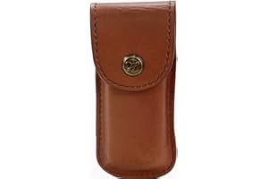 ALSTON CRAIG Funda de piel de color marrón [compatible con Leatherman] Rebar/Sidekick/Wingman/Charge+ / Rev/Free P2 P4 T2 / Skeletool CX - Marrón