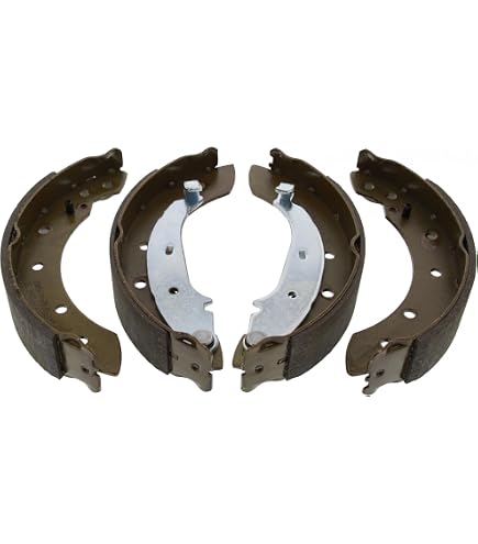 Jeu De 2 Mâchoires De Frein Arrière Pour Yamaha XT 500 1977-1989 – Neuves