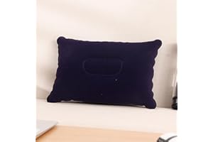 Portable Inflatable Camping Pillow, Sbyhbhyds Thicken Backpacking Pillow, Ultralight Blow Up Camp Hiking Pillow,Comfortable for Sleeping,Travel Hammock Air Ergonomic Pillow,Neck & Lumbar Support