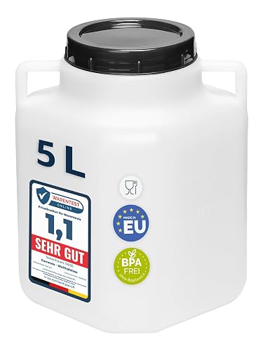 Garronda Weithalsfass 5 L, BPA-frei