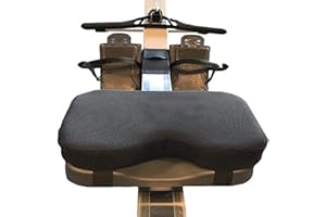 RAINAI Fitnessrudern Rudersitzkissen Komfortables Sitzkissen Für Concept2 WaterRower Indoor Rowing Rudergerät Sitzpolster Ist rutschfest Schweissfest Langlebig Faltbar Orthopädisch