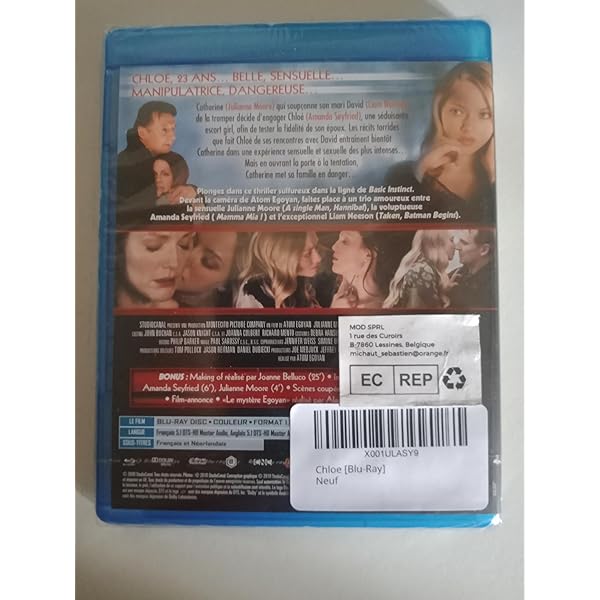 Chloe [Blu-Ray]: DVD et Blu-ray : Amazon.fr