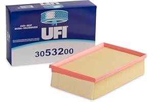 UFI Filters, Filtre à Air 30.532.00, Filtre à Air de Remplacement, Adapté aux Voitures, Applicable sur Divers Modèles de Audi, Cupra, Seat, Skoda et Volkswagen