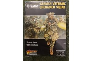 Bolt Action - German Veteran Grenadier Squad - Late WWII Infantry - Warlord Games