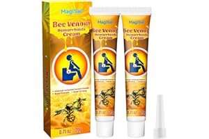 MAGISEL Hämorrhoiden Salbe, Hämorrhoiden Creme, Zäpfchen Hemorrhoid Cream Externe, gegen Juckreiz Dreifachwirkung, Analfissuren und Analbeschwerden in und um den für die intensive Haut-Pflege