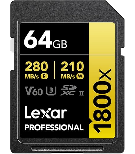 Lexar Professional 2933x 64GB XQD 2.0 Card (Up to 440MB/s