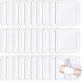 Lonimia 30 Pcs Bordered Gauze-Island Dressing Wound Bandage, Sterile Adhesive Gauze Pads, Breathable Adhesive Bandages with Non Stick Pad for Wound Care (4 x 4 Inch)