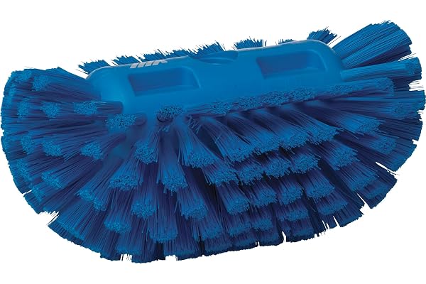 Vikan - Brosse de réservoir hygiénique - Fibres moyennes - 130x205 mm - Bleu