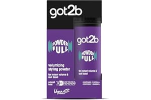 Got2B Polvo Texturizante Volumen Powderful (1 x 10 g), polvos de volumen instantáneos, polvos para el pelo de fijación media, texturizador de cabello con acabado natural