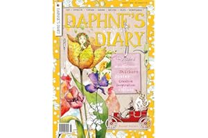 Daphne's Diary Magazyn #2 2024 (angielski) | kreatywny podręcznik do rzemiosła artystycznego | interaktywny dziennik poświęcony uważności, kolorowaniu, sztuce, gotowaniu, podróży | pełen kreatywnych
