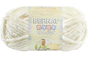BERNAT Baby Blanket, Fibre: 100% Polyester, Vanilla, 100g