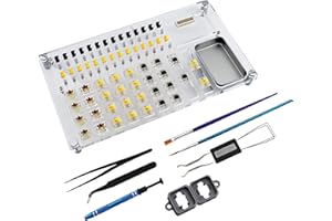 SUNZIT Lube Station Switch Tester Opener Platform Set für mechanische Tastatur Acryl Lube Station Switches Tester Custom Cherry Switches Lube Station Kit