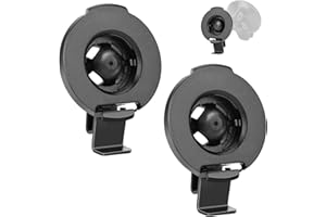 SOEKOA Garmin Accessories GPS Bracket Cradle Mount Compatible with Garmin Nuvi 42LM 44 52LM 54 55LMT 56 58 2407 2408 2447 2448 2467 2497 2507 2508 2547 2548 2557 2567 2577 Nuvi GPS (2 Pack)